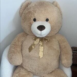 Adorable huge Tan Teddy Bear Plush Toy